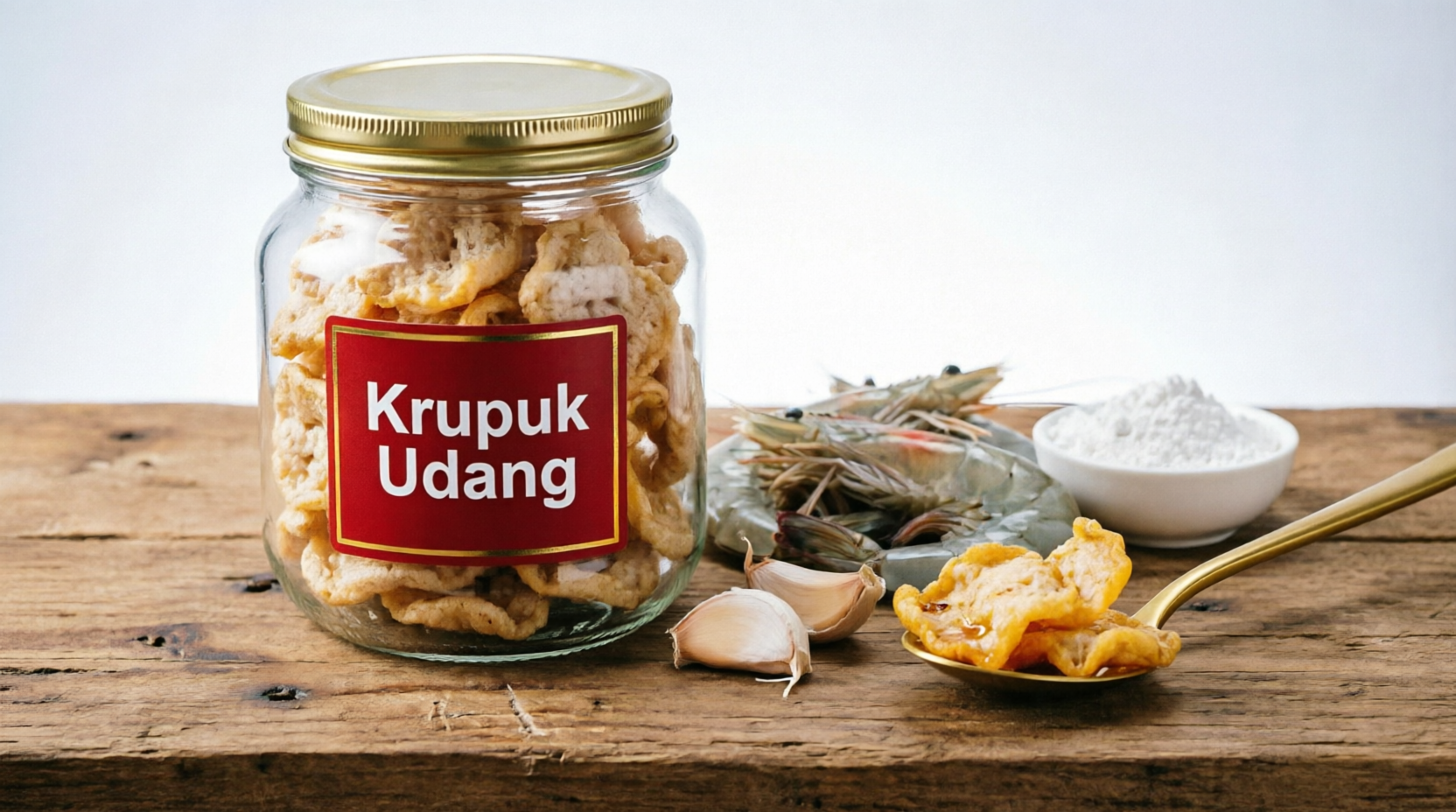 Krupuk Udang (Shrimp Crackers)